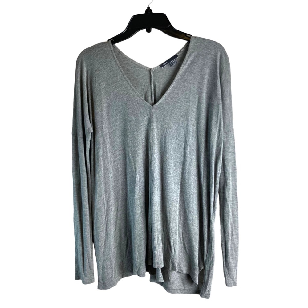 Vince Grey/Gray Long Sleeve Tee‎  Size Small